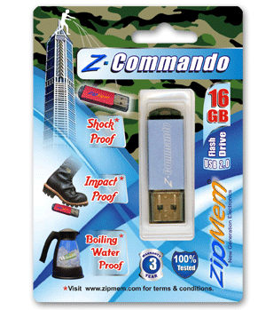 z-commando - 16gb usb pen drive